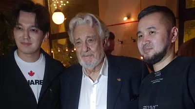 Димаш Кудайберген, Пласидо Доминго, фото - Новости Zakon.kz от 20.04.2026 12:23