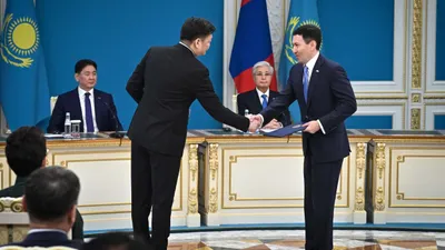 Какие документы подписали по итогам переговоров Токаева и Хурэлсуха