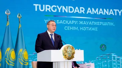 аким Алматинской области Марат Султангазиев, фото - Новости Zakon.kz от 21.04.2026 16:32