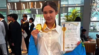 Алматинская школьница Дана Кадырбек , фото - Новости Zakon.kz от 22.04.2026 11:28