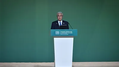 Касым-Жомарт Токаев, президент РК, фото - Новости Zakon.kz от 22.04.2026 13:20