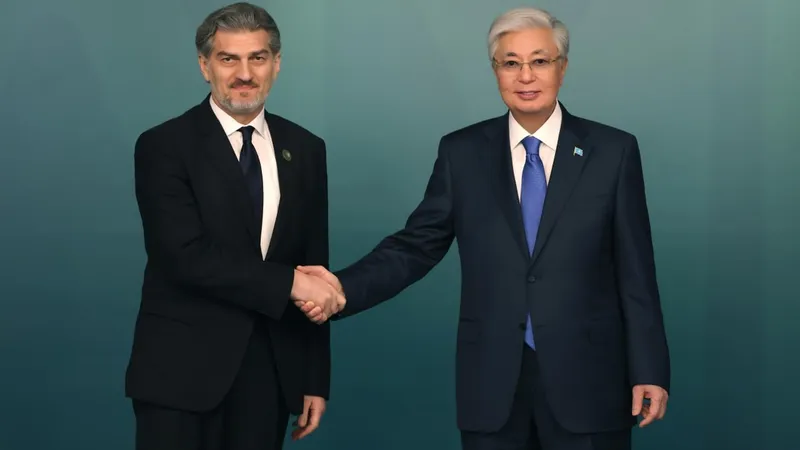 Токаев провел встречу с президентом Грузии