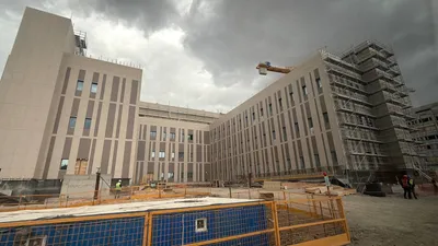 больница, строительство, Кокшетау, фото - Новости Zakon.kz от 22.04.2026 15:38