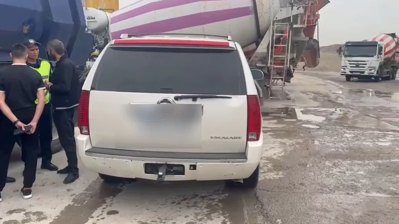 остановили должника на дороге, фото - Новости Zakon.kz от 22.04.2026 15:59