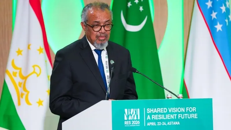 Глава ВОЗ рассказал о своем выступлении на саммите в Астане