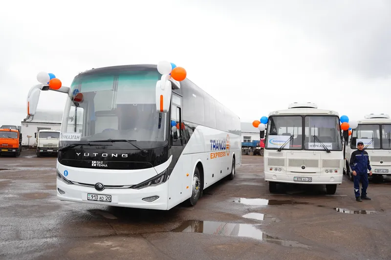 новые автобусы Казахмыса, фото - Новости Zakon.kz от 23.04.2026 17:34