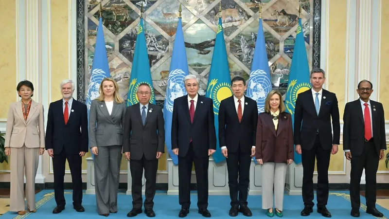 Токаев провел встречу с группой высоких представителей ООН
