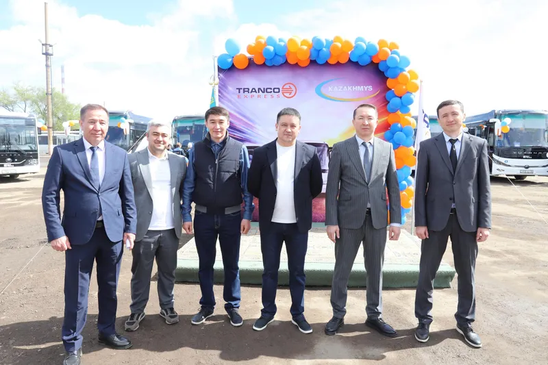 новые автобусы Казахмыса, фото - Новости Zakon.kz от 23.04.2026 17:34