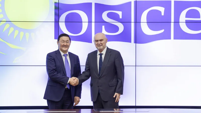 Казахстан усиливает партнерство с ОБСЕ в сфере безопасности