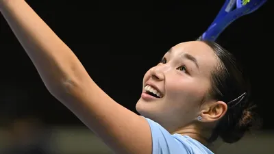 Казахстанская теннисистка Аружан Сагандыкова , фото - Новости Zakon.kz от 24.04.2026 06:37