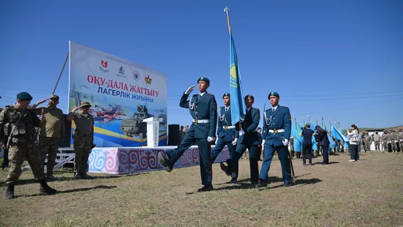 В Шымкенте более 6 тысяч молодых людей приняли участие в военно-полевых учебных сборах