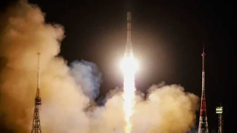 C Байконура стартовала ракета "Союз"