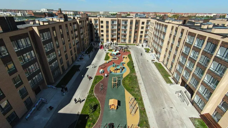 Косшы, площадки