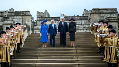 Визит короля Англии в США, фото - Новости Zakon.kz от 28.04.2026 06:25