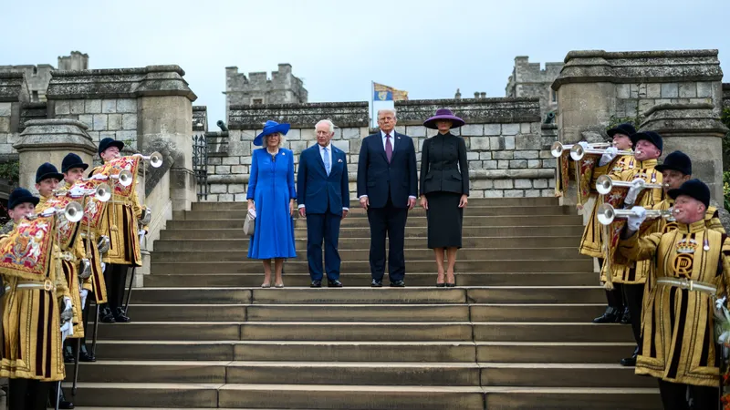 Король и королева Великобритании четыре дня проведут в США