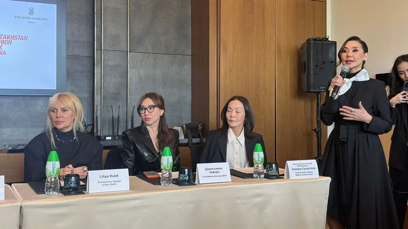 Астана, неделя моды, Динара Сатжан 