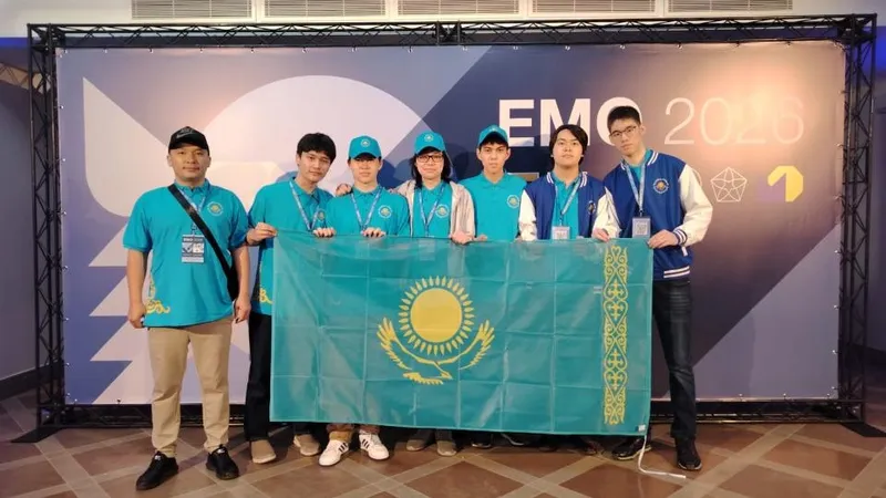 Казахстанский школьник стал абсолютным победителем Европейской математической олимпиады