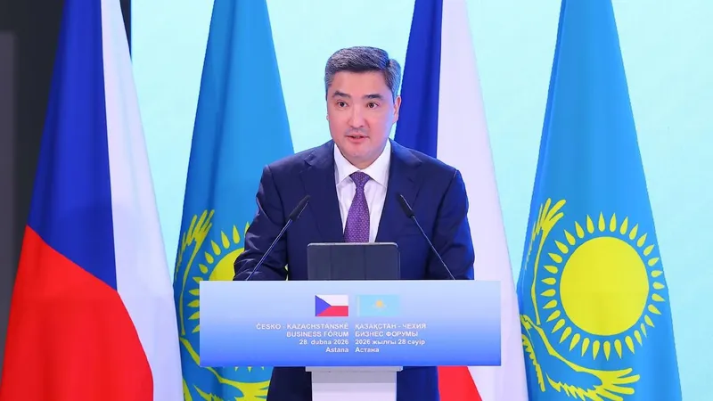 Бектенов: Казахстан готов расширять сотрудничество с Чехией