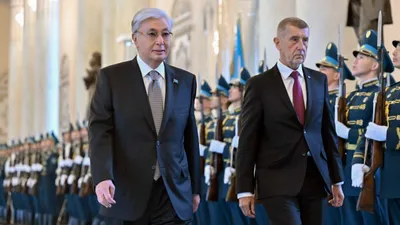 Токаев, премьер Чехии, Акорда, фото - Новости Zakon.kz от 29.04.2026 12:06