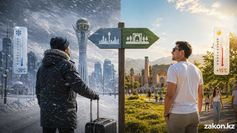 Шымкент, зимовка, внутренний туризм, фото - Новости Zakon.kz от 29.04.2026 16:30