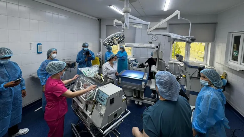 Спасение зрения недоношенным детям, фото - Новости Zakon.kz от 30.04.2026 09:00