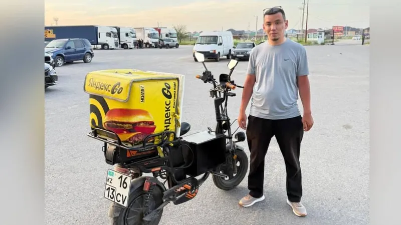 водитель, мопед, Шымкент, фото - Новости Zakon.kz от 30.04.2026 14:53