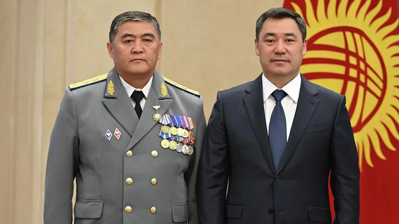 Камчыбек Ташиев, Садыр Жапаров, фото - Новости Zakon.kz от 30.04.2026 10:25