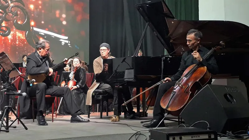 Джазовая импровизация на тему казахского кюя, Павлодар, музыка, фото - Новости Zakon.kz от 30.04.2026 13:05