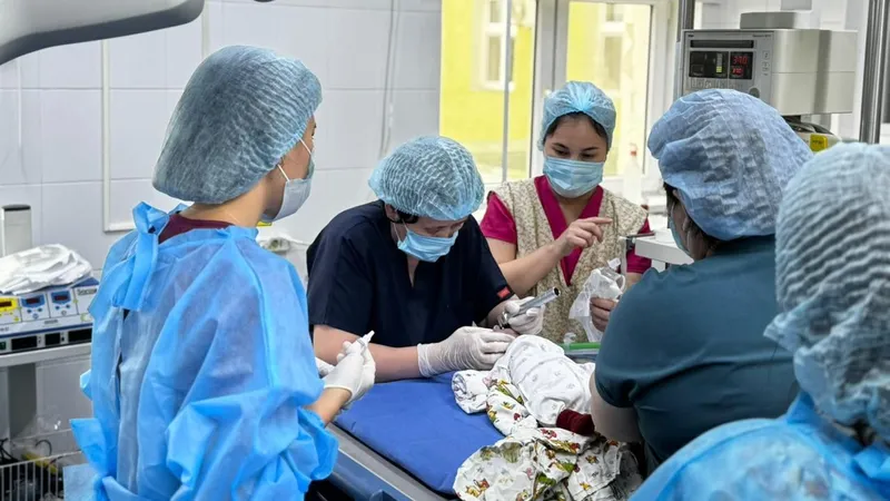 Спасение зрения недоношенным детям, фото - Новости Zakon.kz от 30.04.2026 09:00