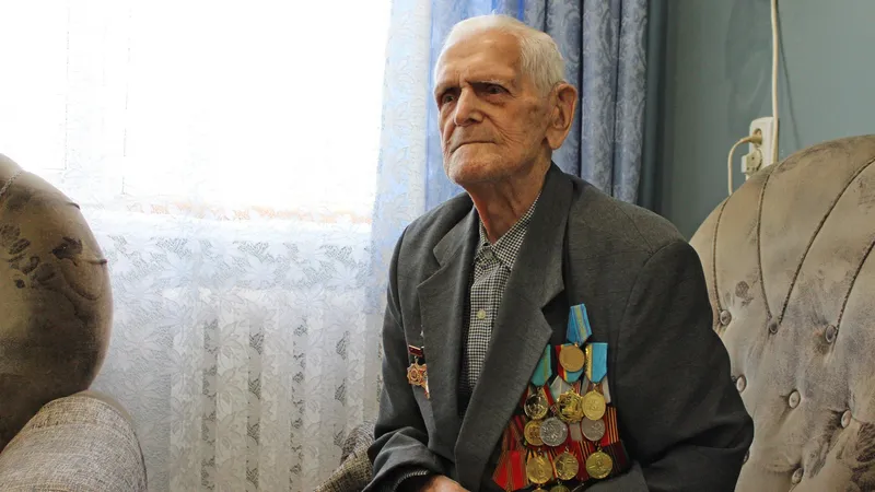 Ветеран ВОВ Николай Ступка, 9 мая, День победы