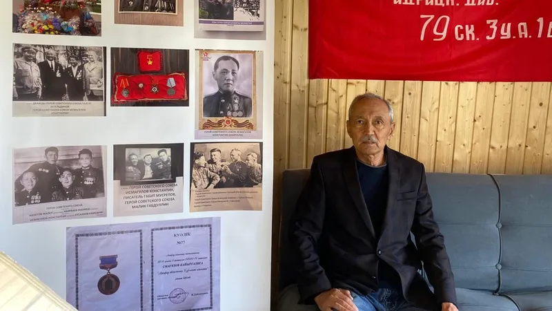 Пенсионер из Алматы отыскивает детей героев ВОВ для общения, фото - Новости Zakon.kz от 06.05.2026 16:37
