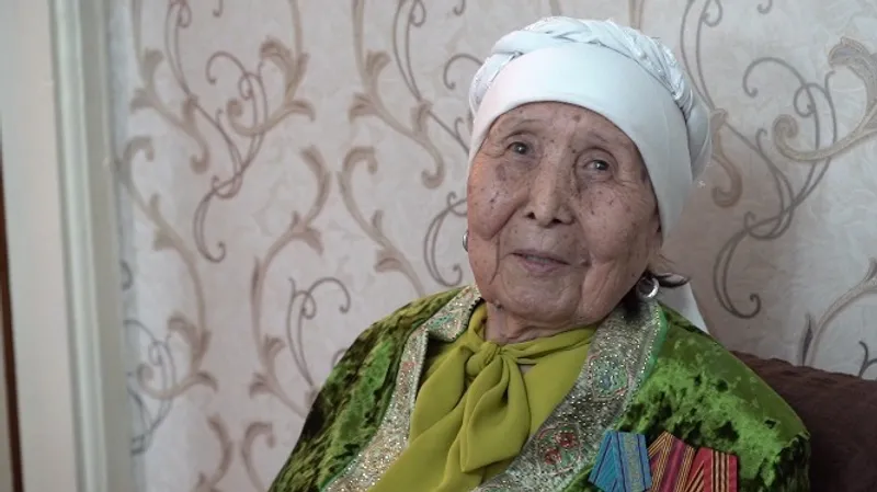 Шымкент, труженица тыла, Арзан Сатыбалдиева, 9 мая, День победы