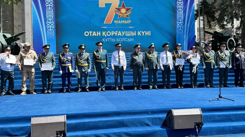 День защитника Отечества, Парк имени 28 гвардейцев Панфиловцев, фото - Новости Zakon.kz от 07.05.2026 14:45