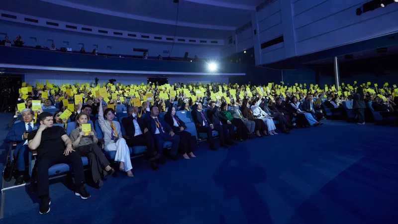 партия "Әділет", учредительный съезд, фото - Новости Zakon.kz от 07.05.2026 13:21