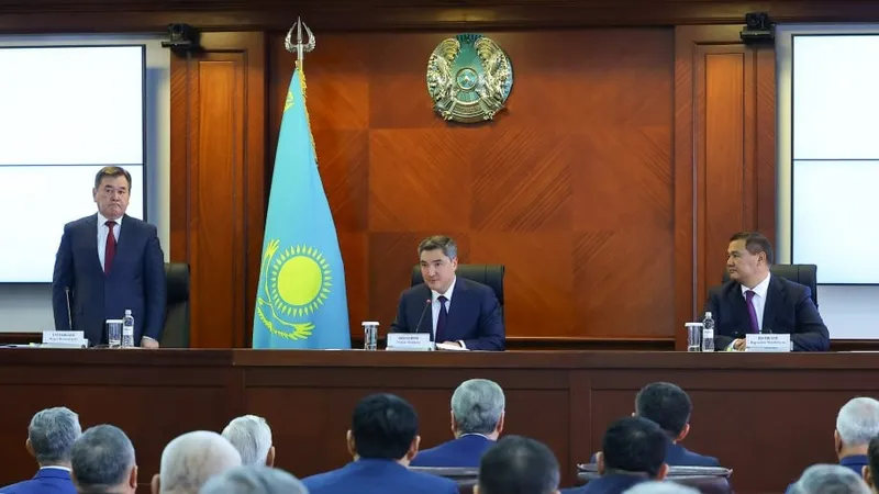 премьер-министр РК Олжас Бектенов, актив Кызылординской области