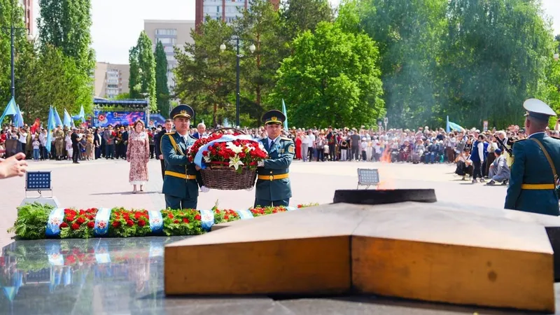 возложение цветов