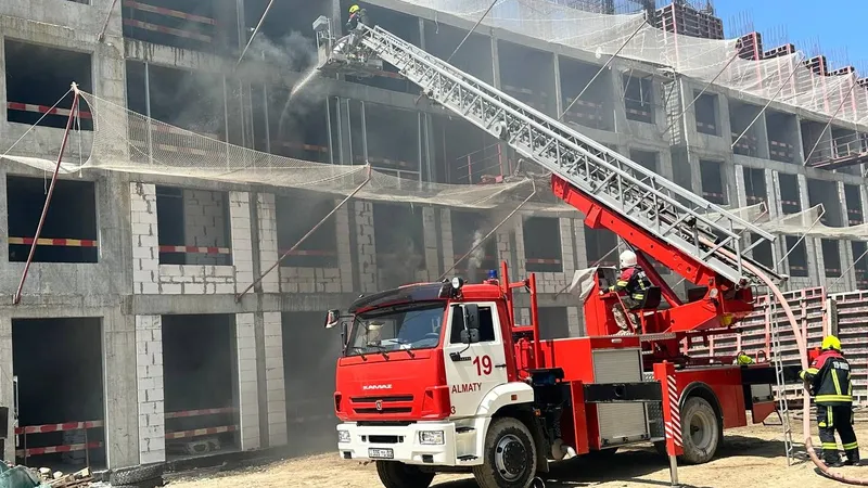 сейсмотренировка в Алматы, учения, землетрясение, фото - Новости Zakon.kz от 14.05.2026 16:53