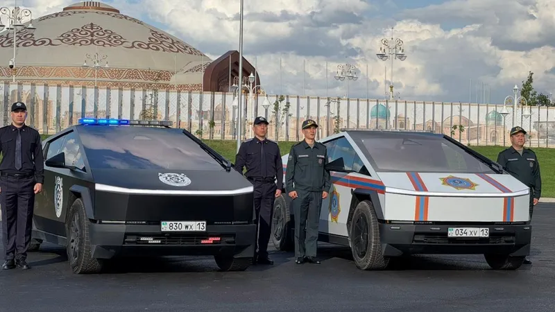 Tesla Cybertruck, Туркестан, фото - Новости Zakon.kz от 14.05.2026 11:21