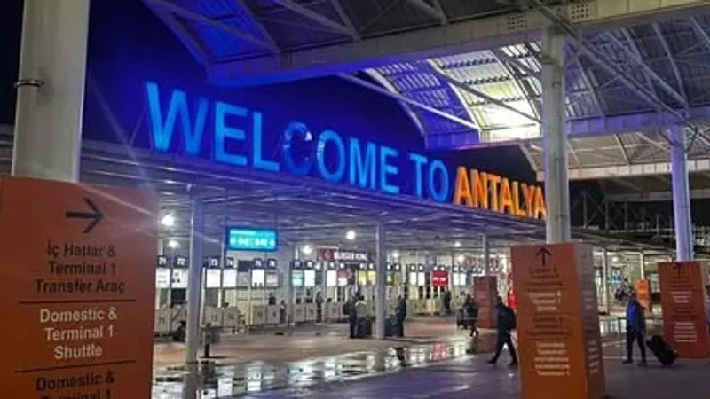 Трансфер в аэропорту Антальи