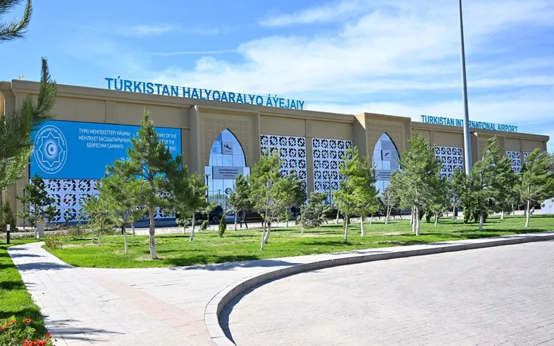 аэропорт, Туркестан, фото - Новости Zakon.kz от 15.05.2026 12:15