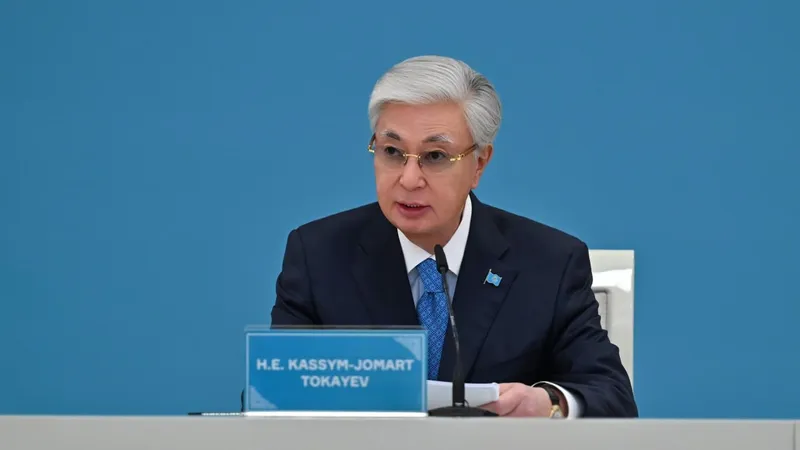 Касым-Жомарт Токаев, президент РК, фото - Новости Zakon.kz от 15.05.2026 17:32