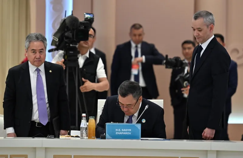президент Кыргызстана, фото - Новости Zakon.kz от 15.05.2026 18:22