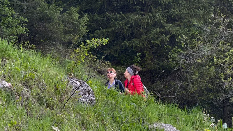 туристы в горах Алматы, фото - Новости Zakon.kz от 18.05.2026 18:37