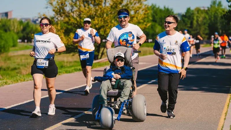 марафон, Астана, фото - Новости Zakon.kz от 19.05.2026 17:36