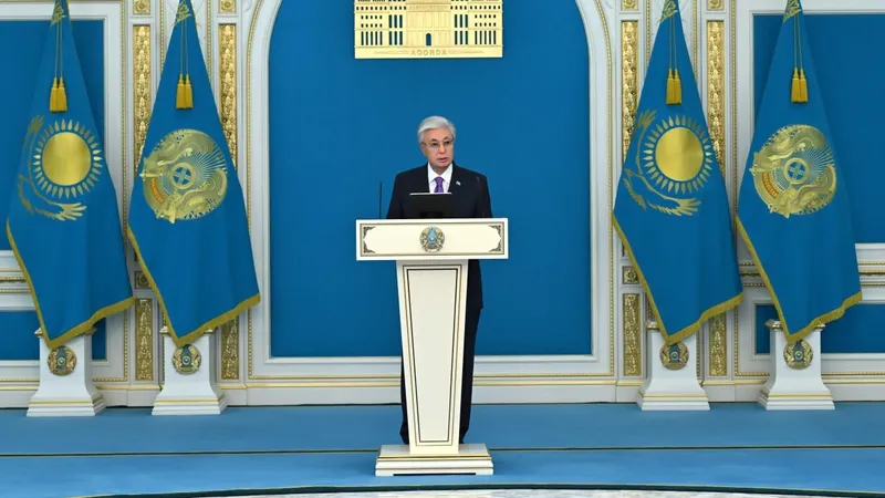 президент Казахстана Касым-Жомарт Токаев, фото - Новости Zakon.kz от 21.05.2026 14:08