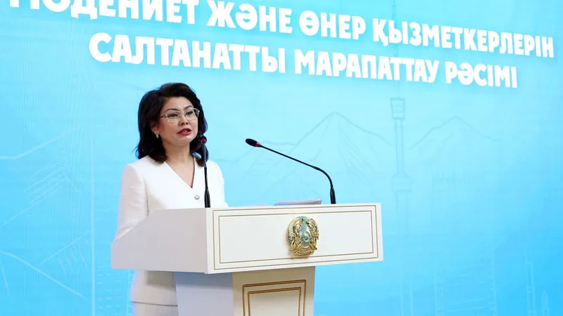 министр культуры и информации Аида Балаева, фото - Новости Zakon.kz от 22.05.2026 16:31