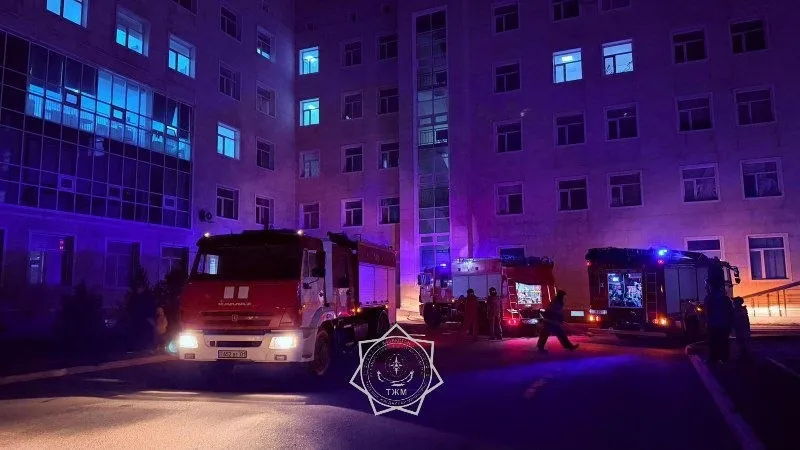 пожар в Астане, фото - Новости Zakon.kz от 25.05.2026 01:33