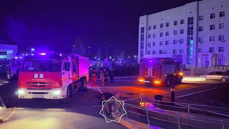 пожар в Астане, фото - Новости Zakon.kz от 25.05.2026 01:33