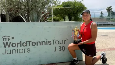 14-летняя теннисистка из Казахстана триумфально выиграла турнир ITF