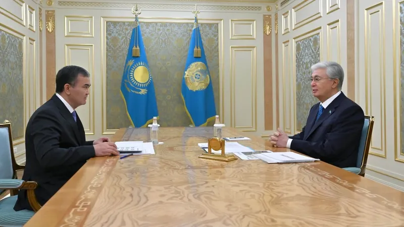 Касымбек, Токаев, Акорда, фото - Новости Zakon.kz от 25.05.2026 16:40